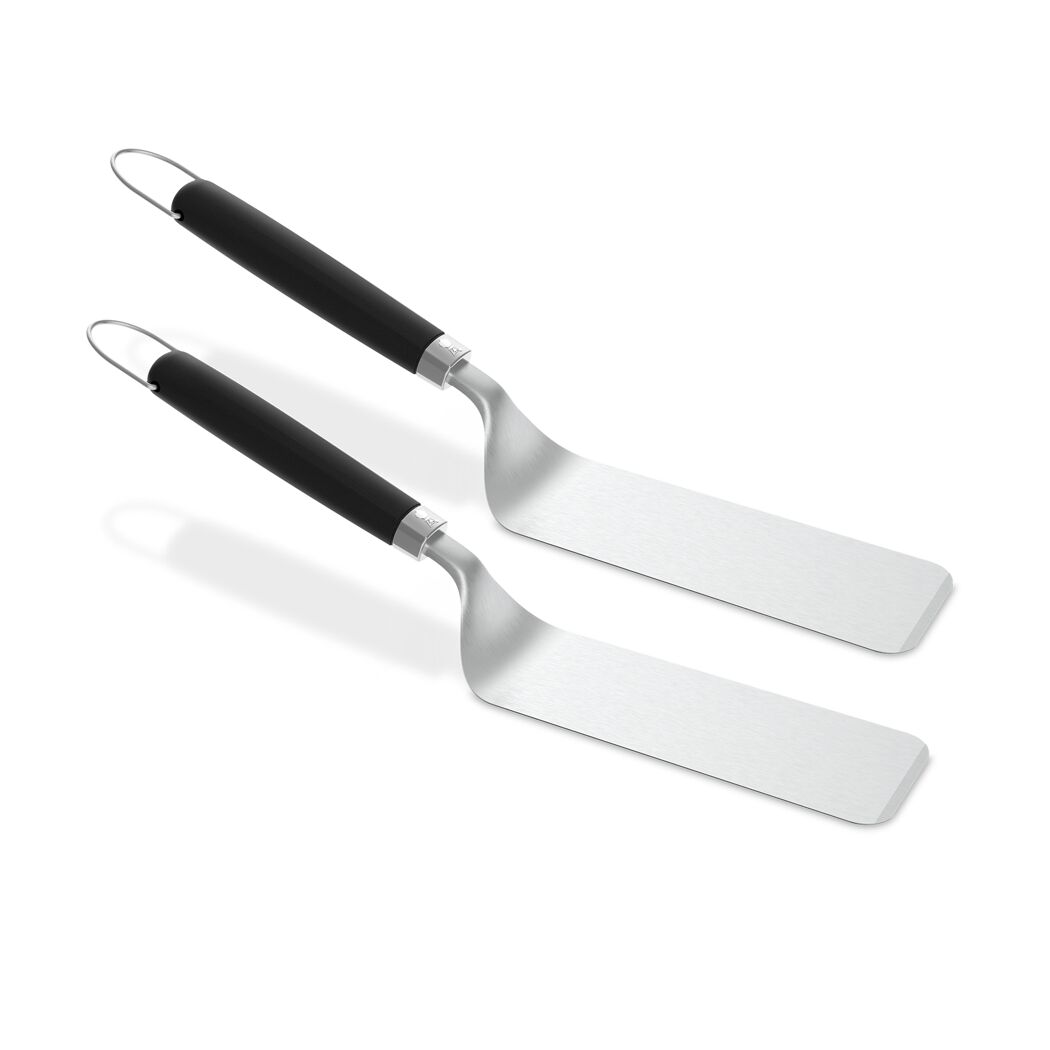 Wender-Set für Grillplatten Edelstahl/Kunststoff 2-teilig