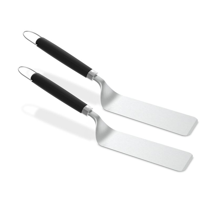 Wender-Set für Grillplatten Edelstahl/Kunststoff 2-teilig