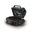 Outdoor-Grill und Smoker 'Woodfire' schwarz 2400 W 46 x 34 x 46 cm