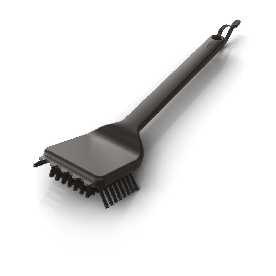 Schwarze Grillbürste mit Griff