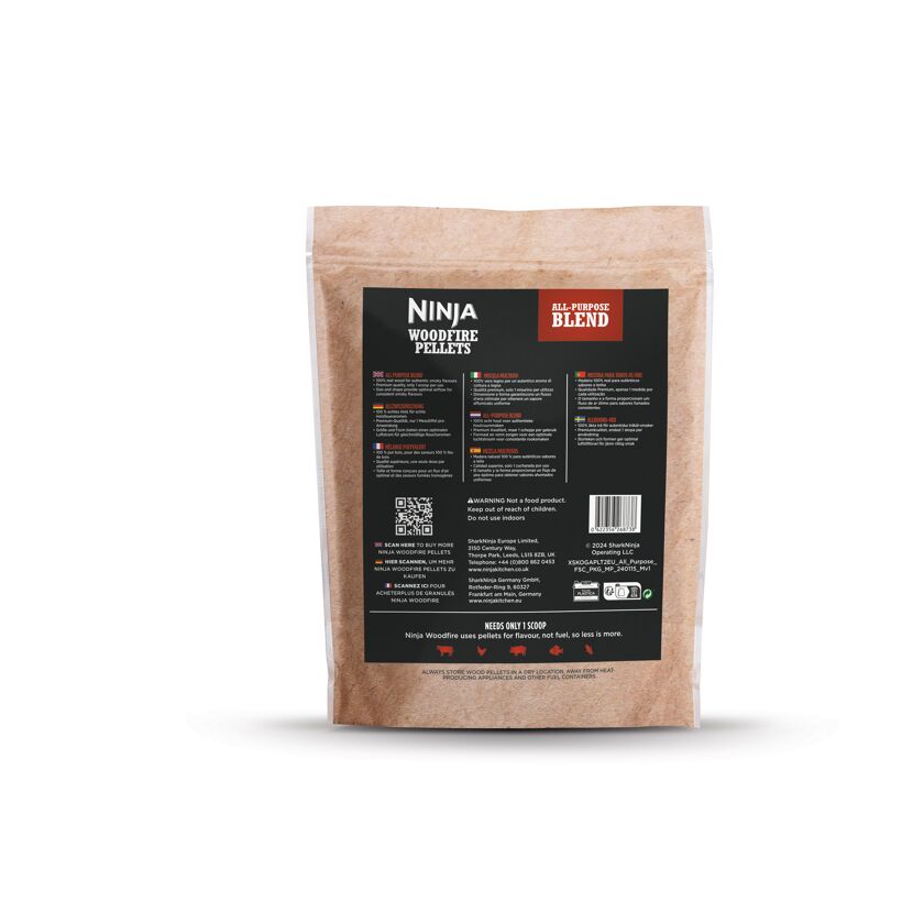 Ninja Woodfire Pellets Allzweckmischung