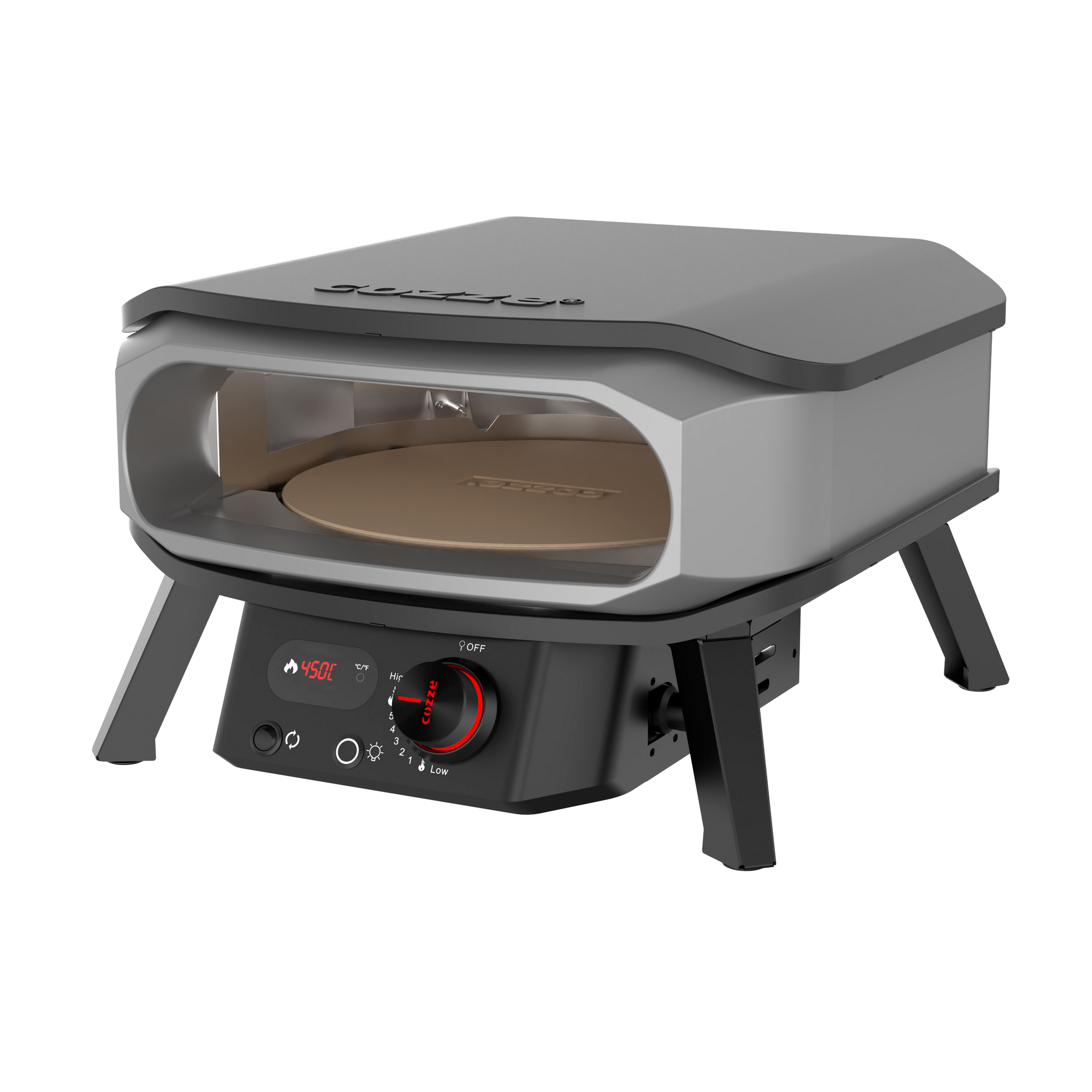 Pizzaofen '13" Premium Rotate' 50 mbar