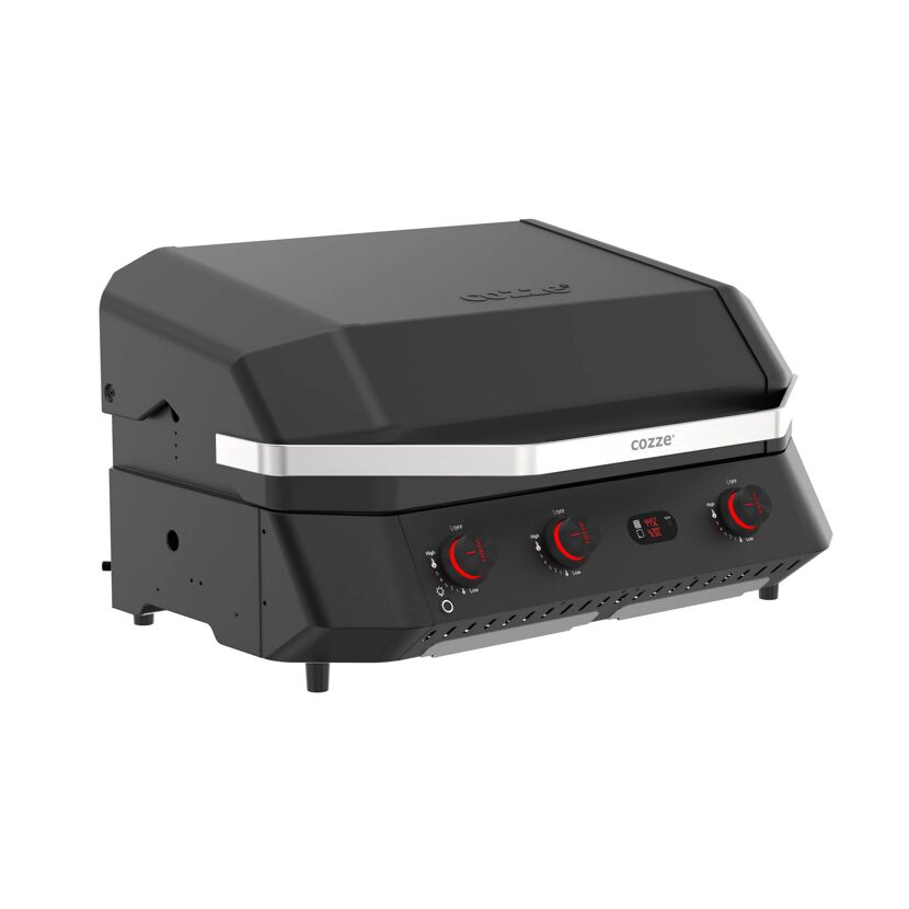 Schwarzer Gasgrill Cozze