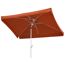 Orangener Sonnenschirm Oslo 3x2m