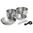Fünfteiliges Aluminium Trekking Geschirrset
