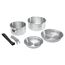 Fünfteiliges Aluminium Trekking Geschirrset
