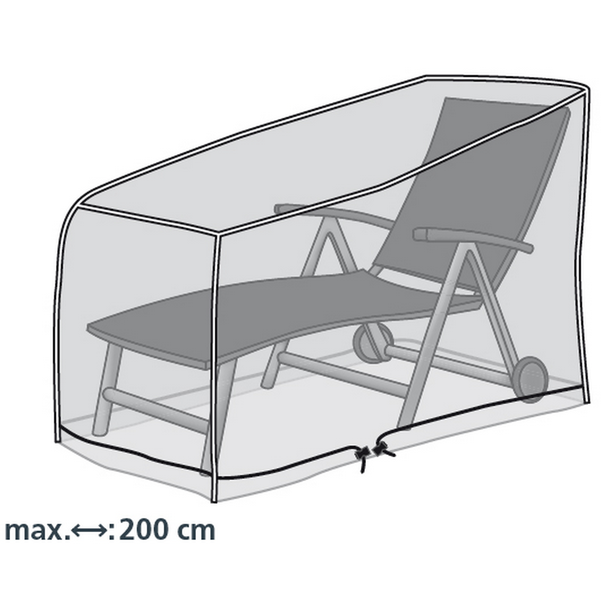 Schutzhülle für Gartenliege