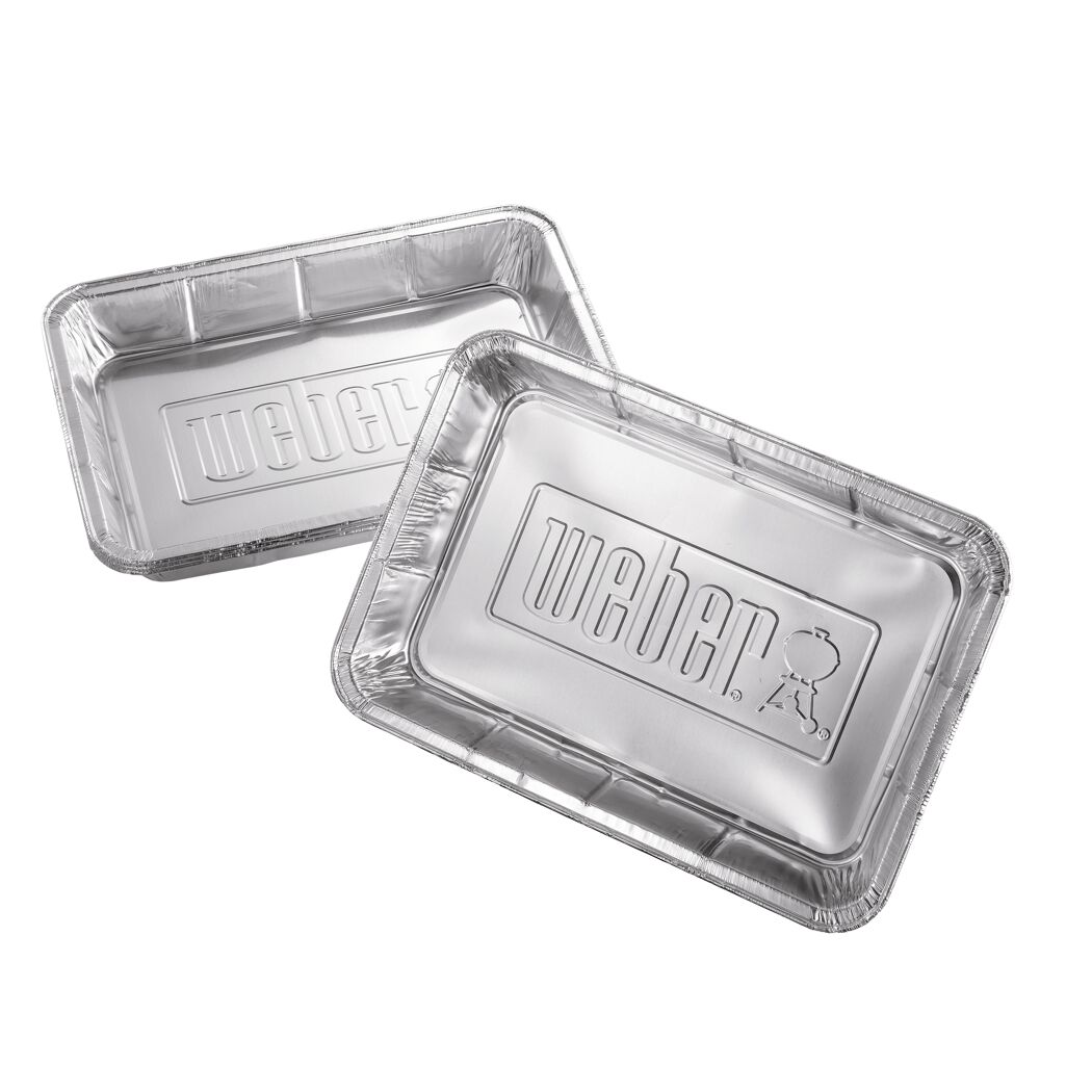 Zwei Weber Alutropfschalen