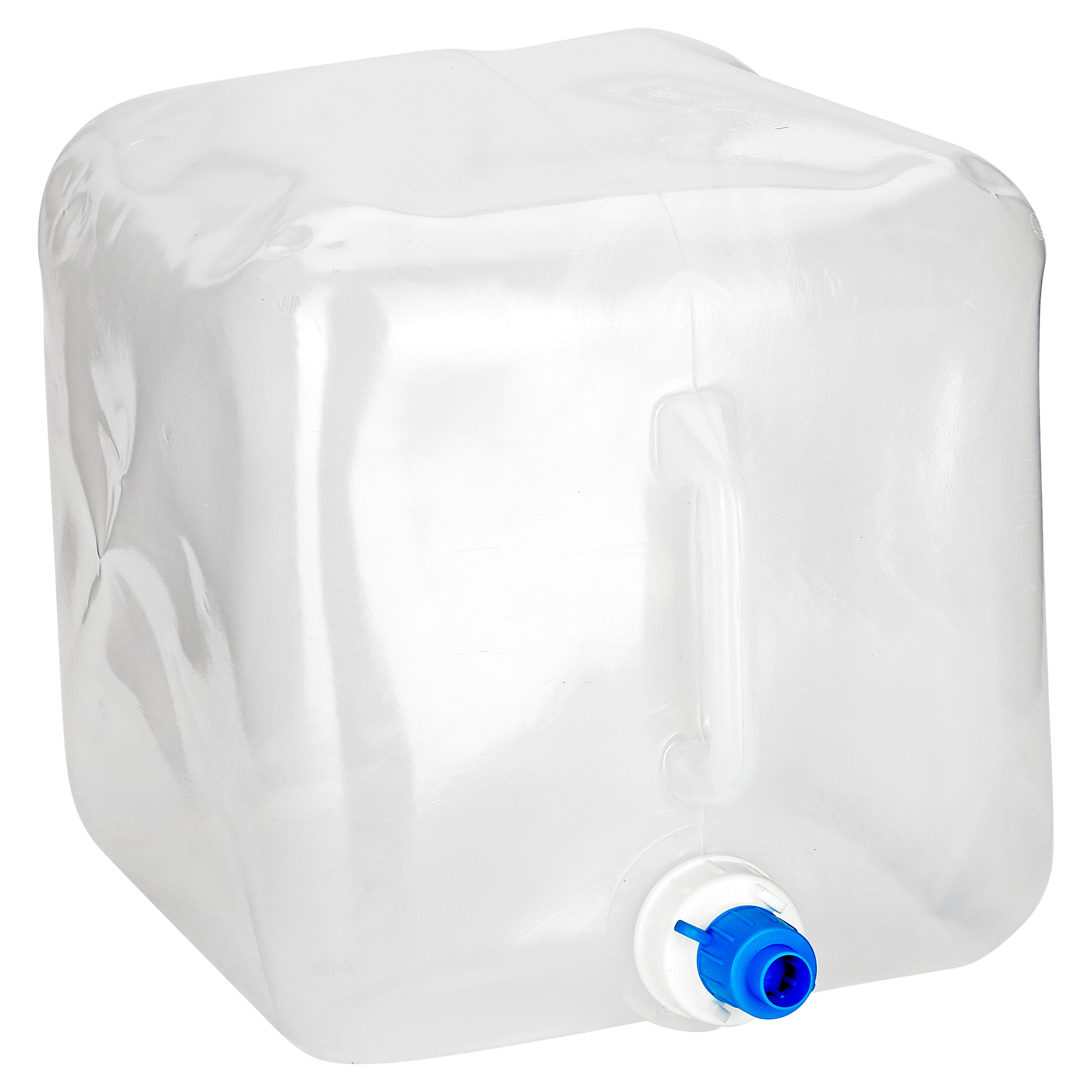 Semptec Wassertank faltbar: Faltbare Wasserkanister, Zapfhahn, rund, 5, 10  und 15 Liter, 3er-Set (Faltbarer Wasserbehälter)