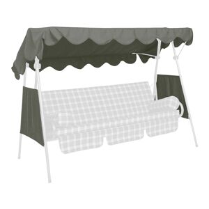 Ersatzdach für Hollywoodschaukel 'Swingtex' grau