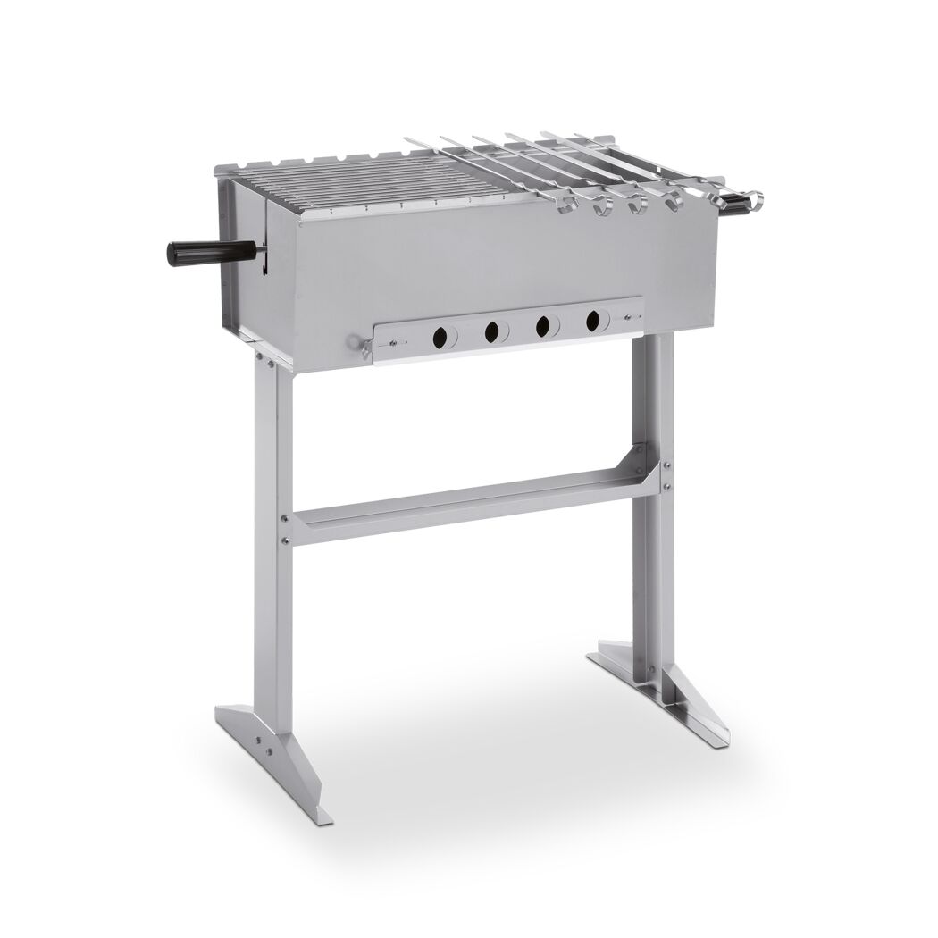 Holzkohlegrill Baikal mit sechs Spießen
