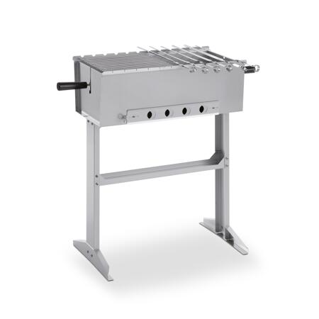 2. Bild von Holzkohlegrill 'Baikal' Grillfläche 30 x 60 cm, inklusive 6 Schaschlikspieße
