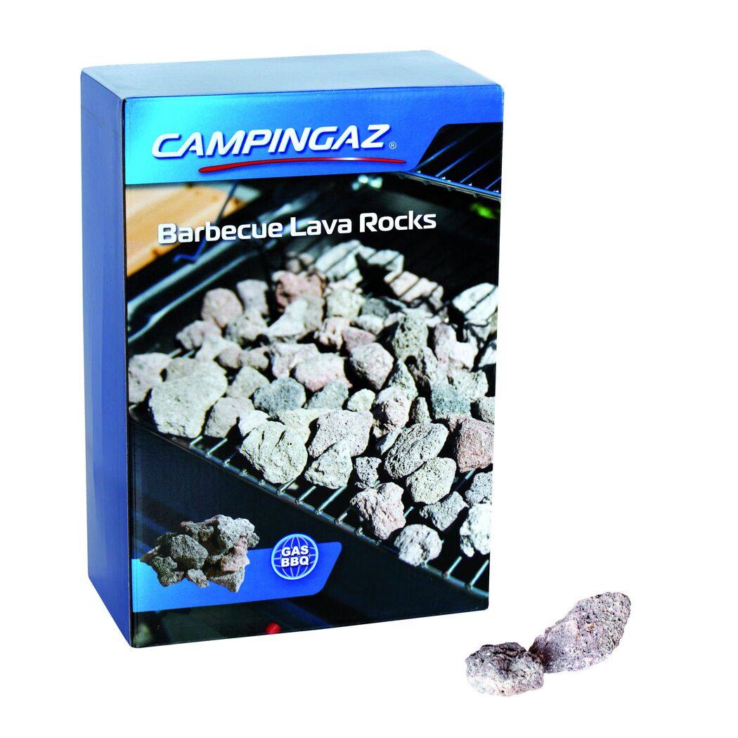 Campingaz Lavasteine, 3 kg, in Verpackung und lose