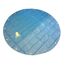 Blaue runde Poolabdeckung