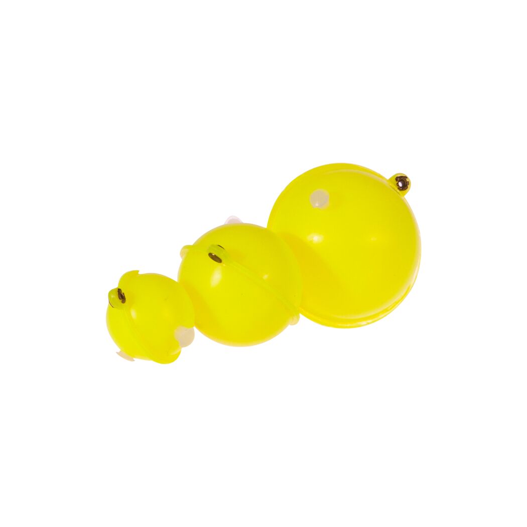 Drei gelbe Wasserbälle