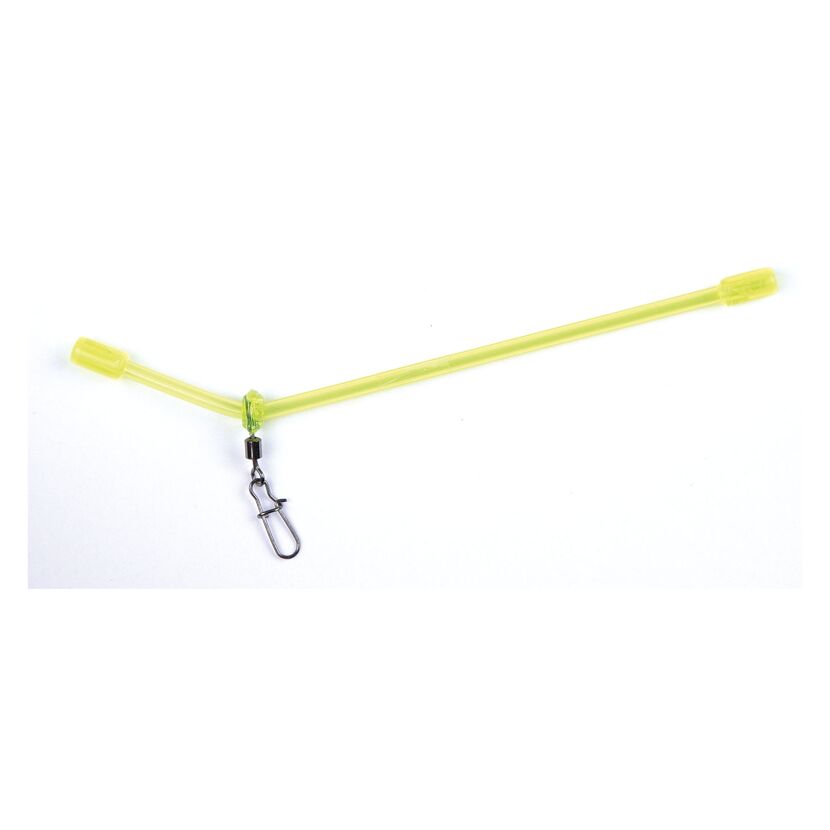 Gelber Classic Feederboom 8,5cm mit Wirbel
