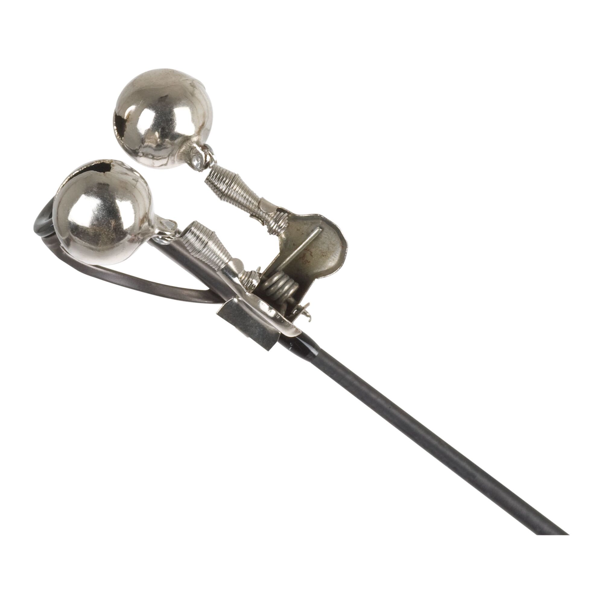 Rutenglocke mit Klemme an Angelrute