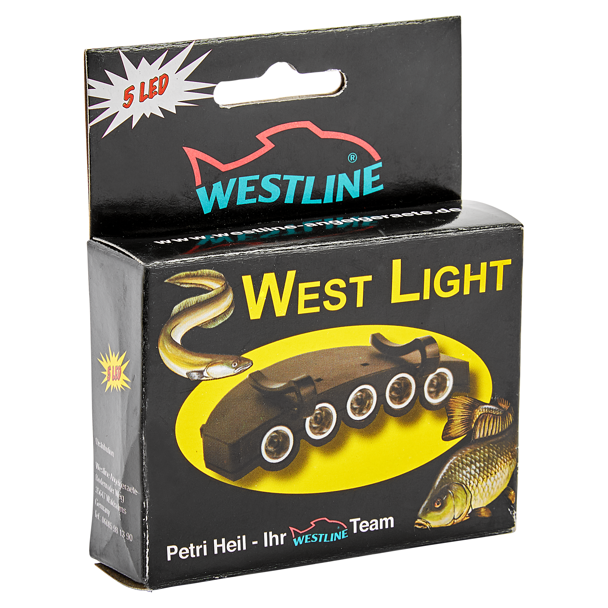 Lampe für Mützenschirm "West Light" + product picture