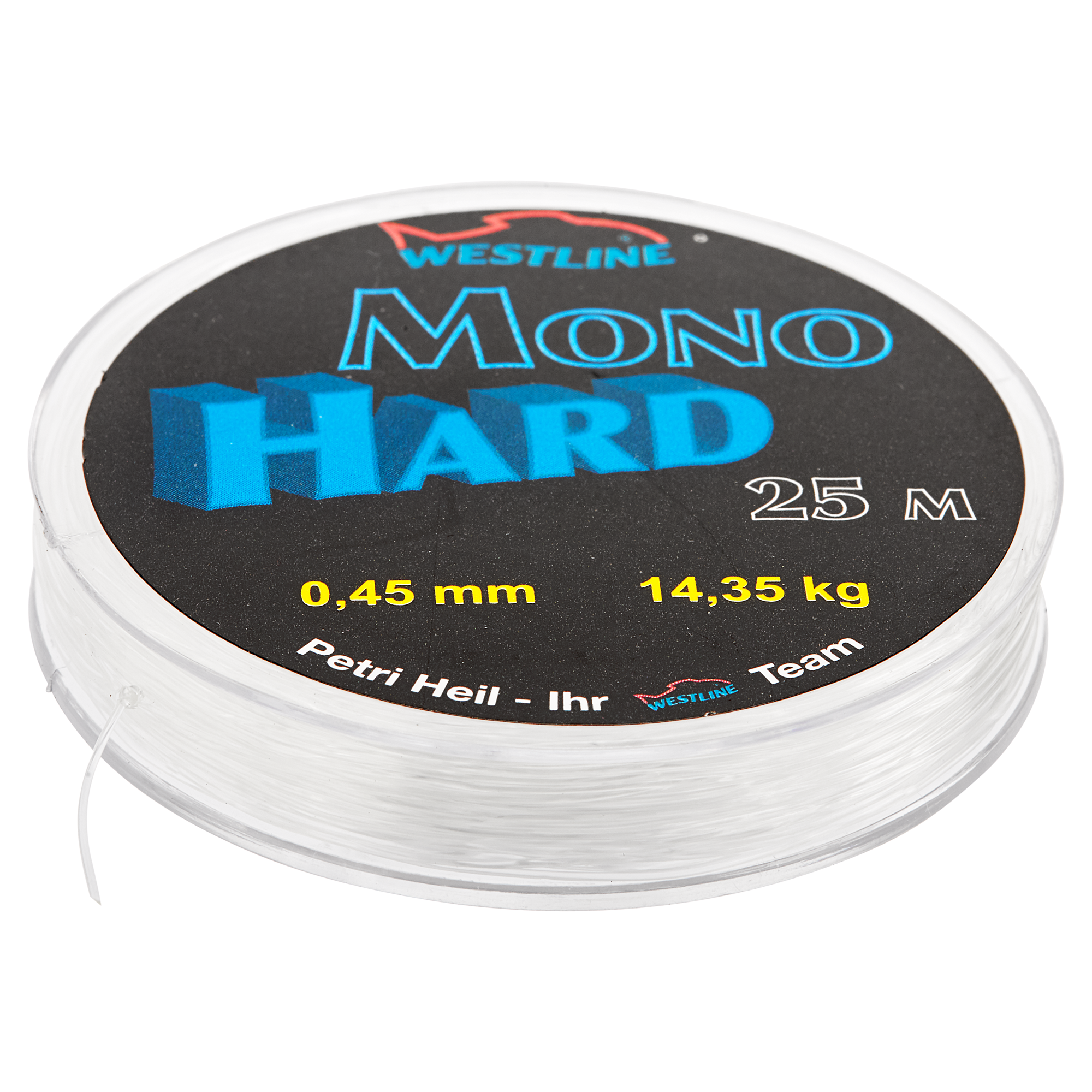 Vorfachmaterial "Hard Mono" Ø 0,45 mm x 25 m + product picture