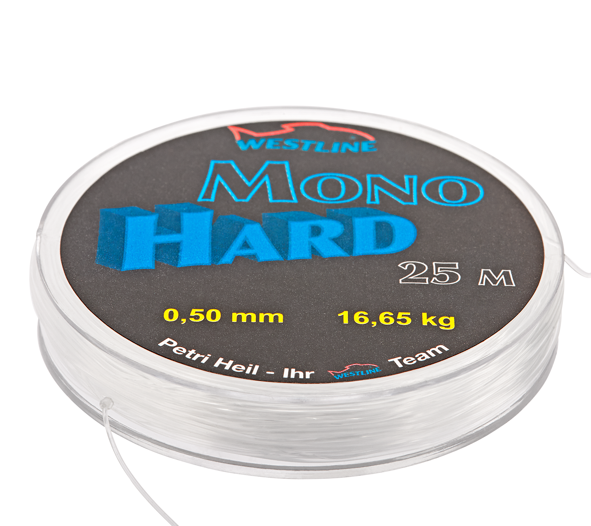 Vorfachmaterial "Hard Mono" Ø 0,5 mm x 25 m + product picture