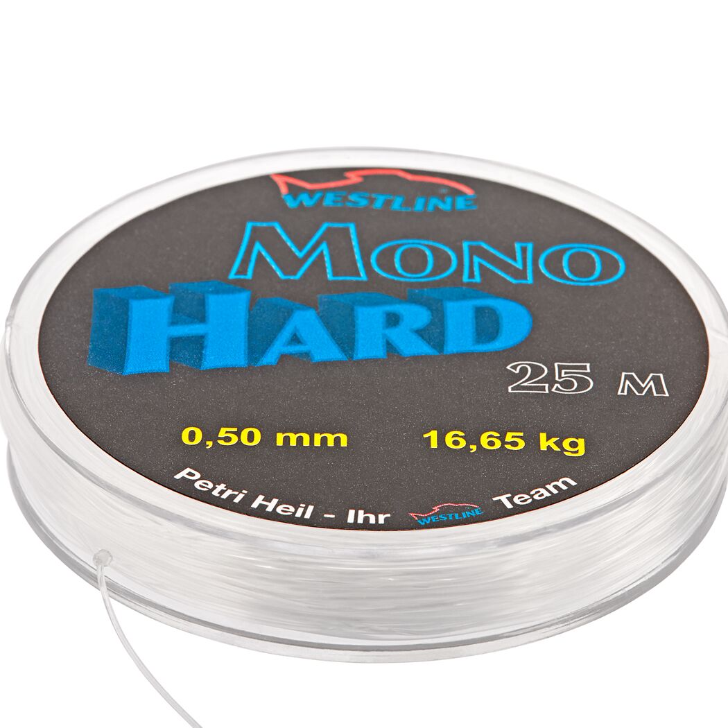 Vorfachmaterial "Hard Mono" Ø 0,5 mm x 25 m