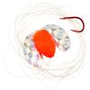 Rotes Rotorvorfach mit Haken