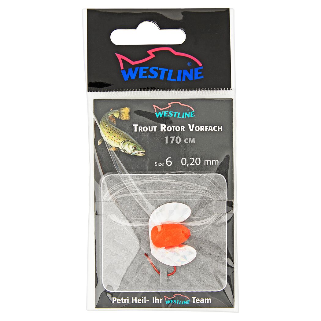Westline Trout Rotor Vorfach 170 cm Größe 6
