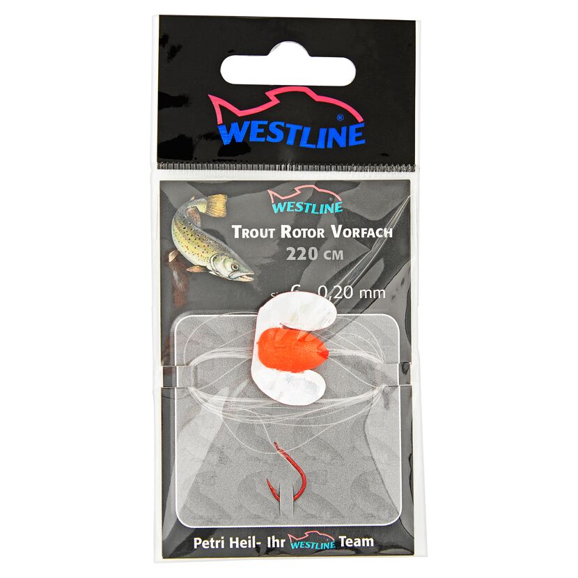 Westline Trout Rotor Vorfach 220 cm, 0,20 mm