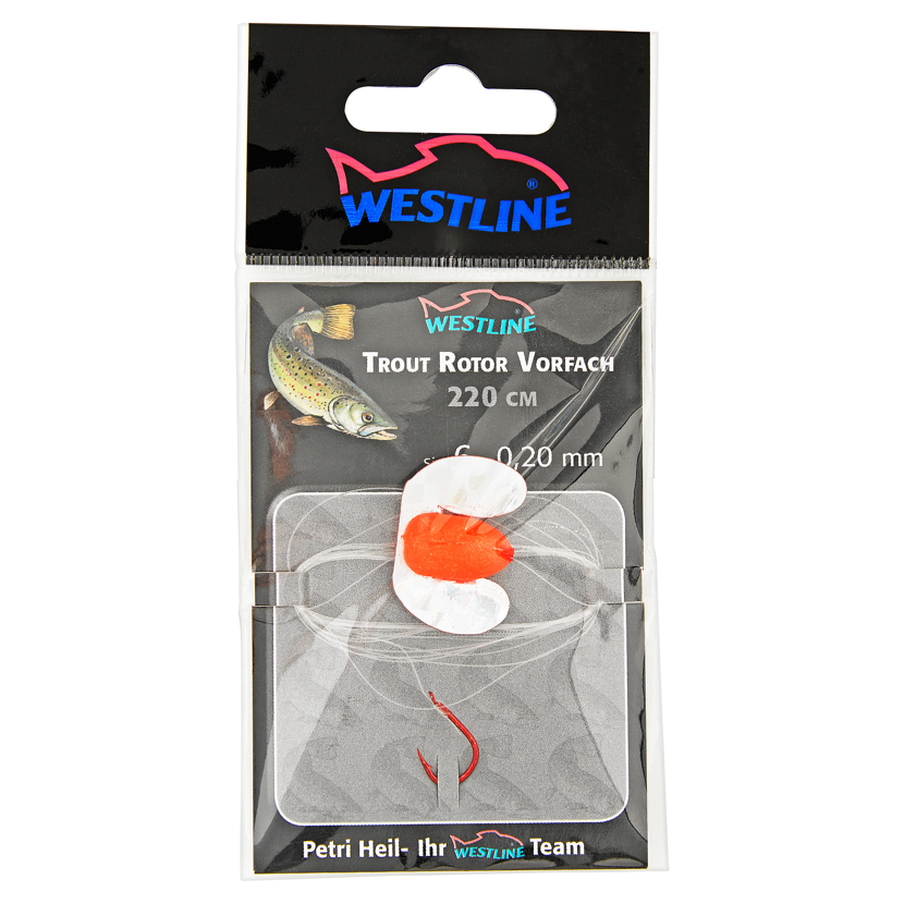 Westline Trout Rotor Vorfach 220 cm, 0,20 mm