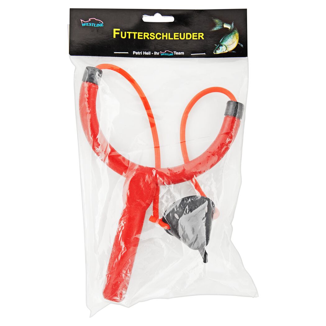 Futterschleuder in Verkaufsverpackung