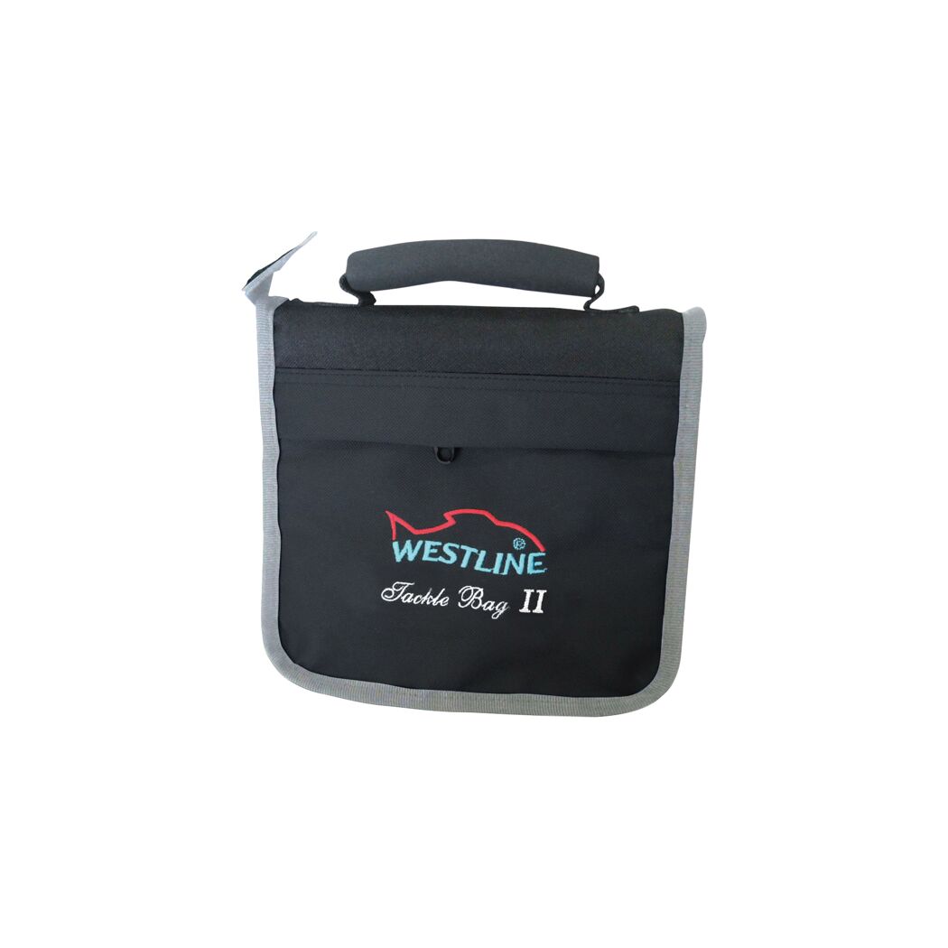 Schwarze Westline Tackle Bag II Angeltasche
