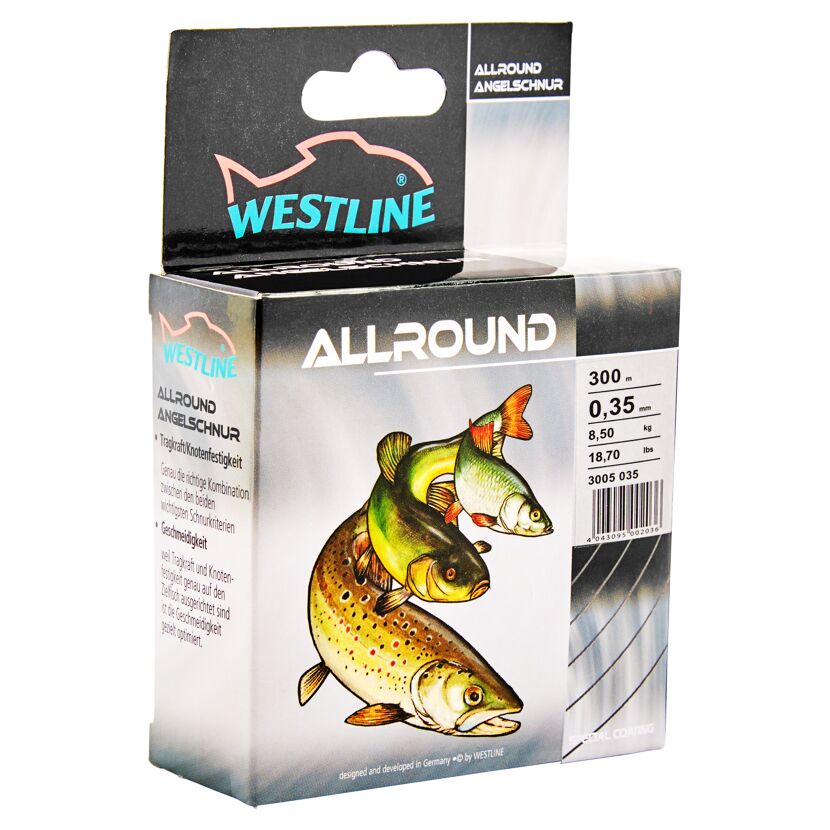 Westline Allround Angelschnur 300m, 0,35mm