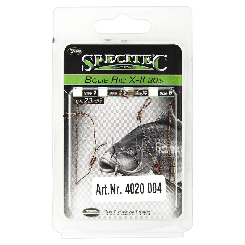 Specitec Boilie Rig X-II 30lb Angelhaken