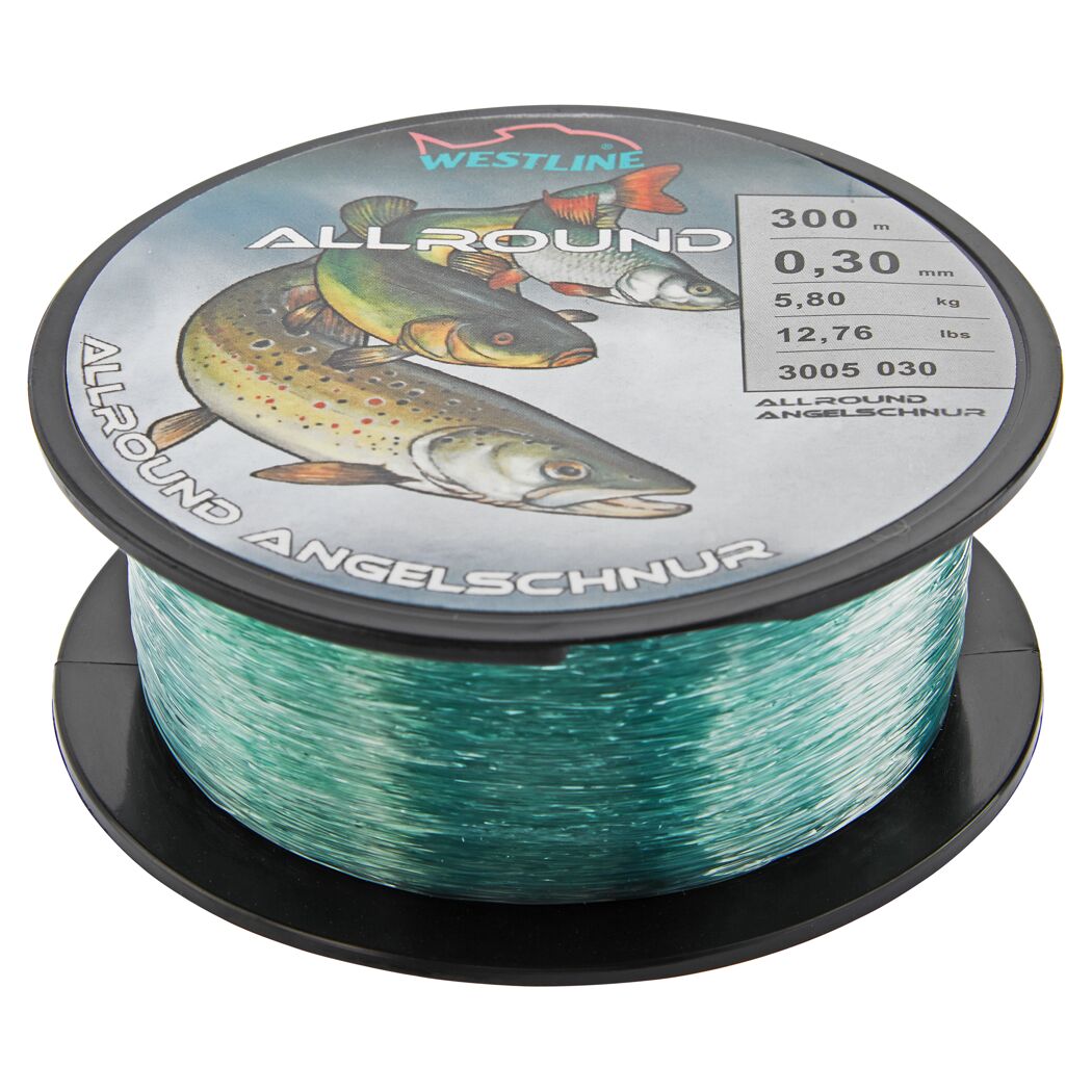 Westline Allround Angelschnur, 300 m, 0,30 mm