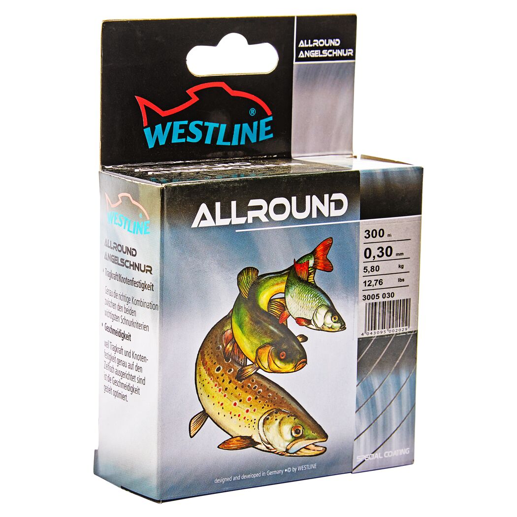 Westline Allround Angelschnur 300m, 0,30mm