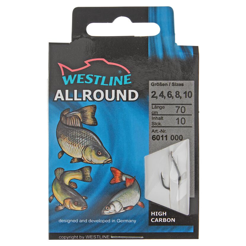 Westline Allround Haken Größe 2, 4, 6, 8, 10