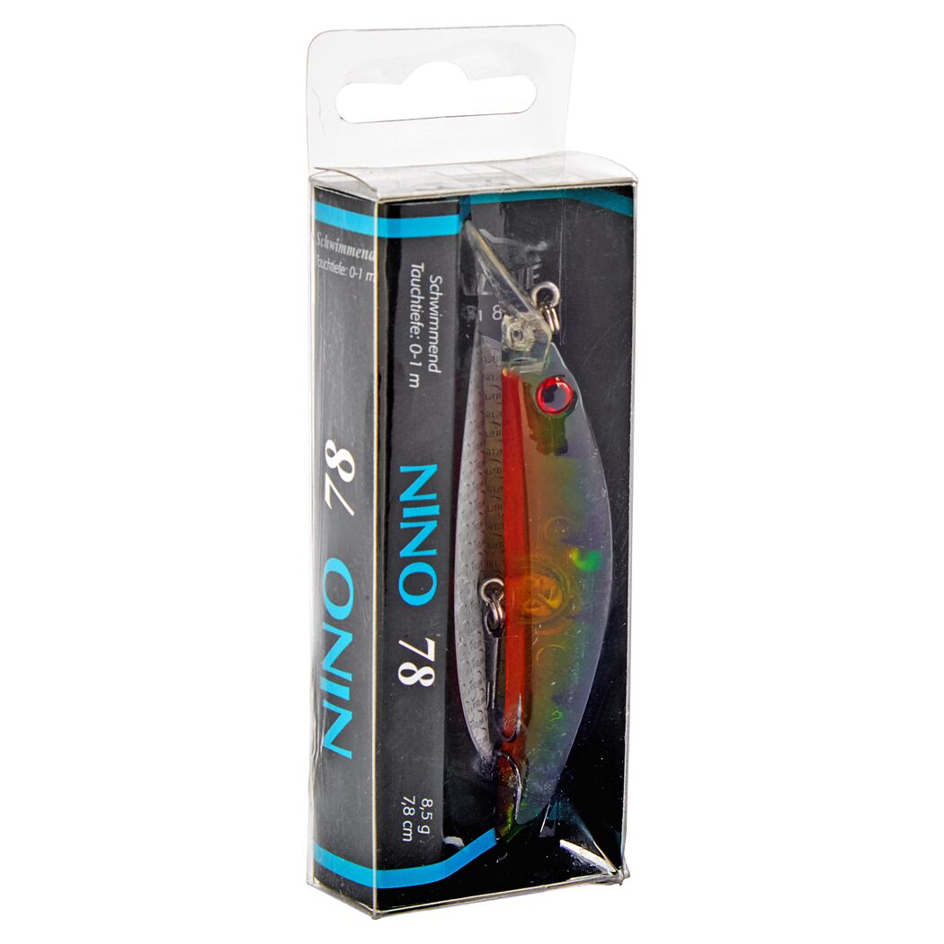 Wobbler Nino 78, 7,8 cm, 8,5 g, in Verpackung