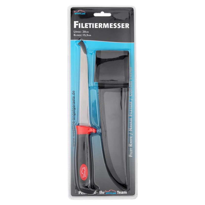 Westline Filetiermesser mit Scheide, 28 cm
