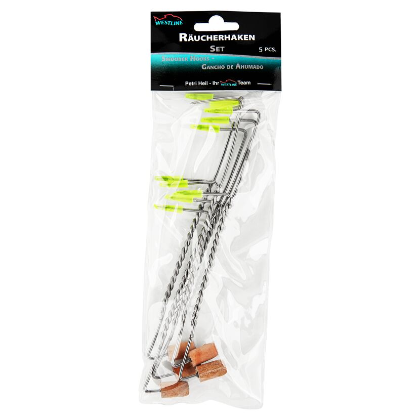Räucherhaken 18,5 cm 5 Stück