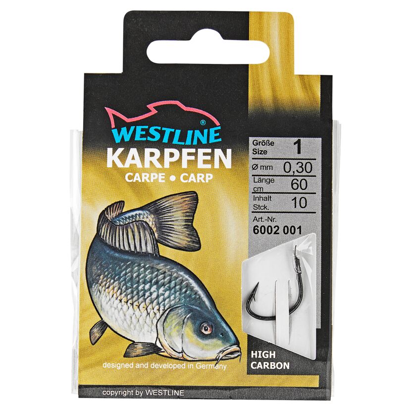 Westline Karpfenhaken Größe 1