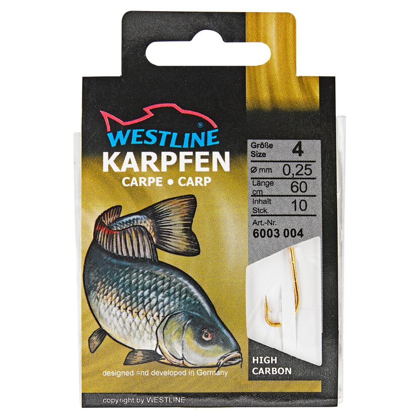 Westline Karpfenhaken Größe 4