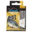 Westline Karpfenhaken Größe 8, 0,20 mm, 60 cm, 10 Stück