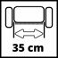 Arbeitsbreite 35 cm