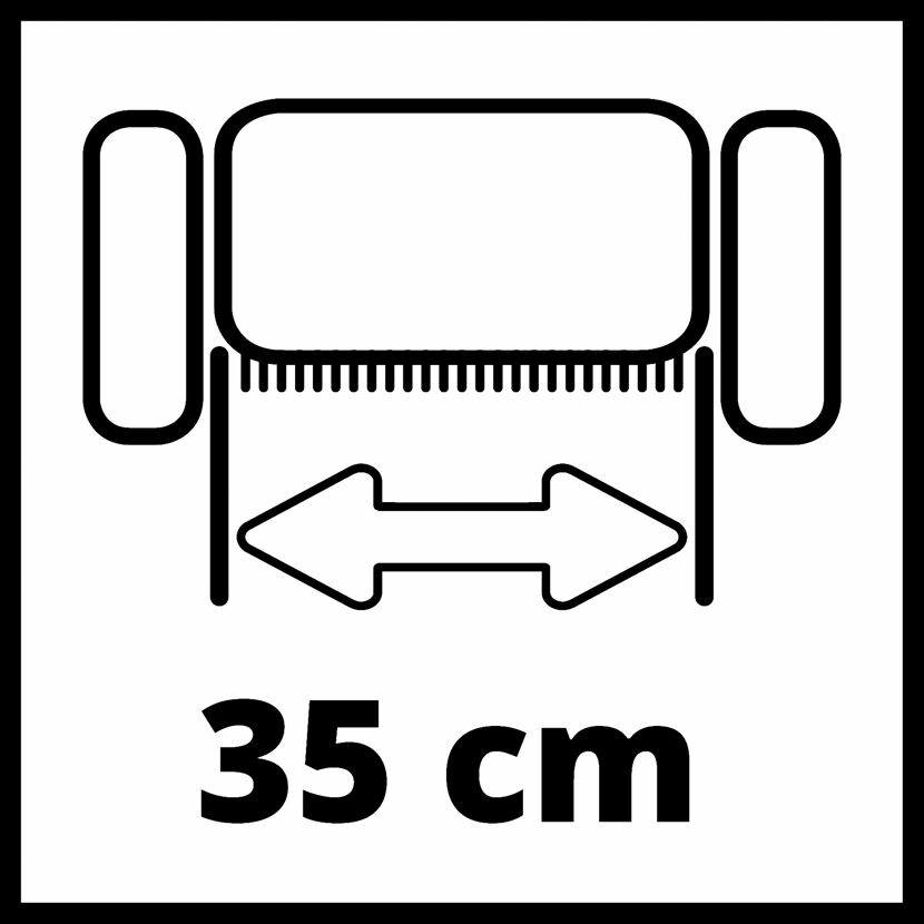 Arbeitsbreite 35 cm