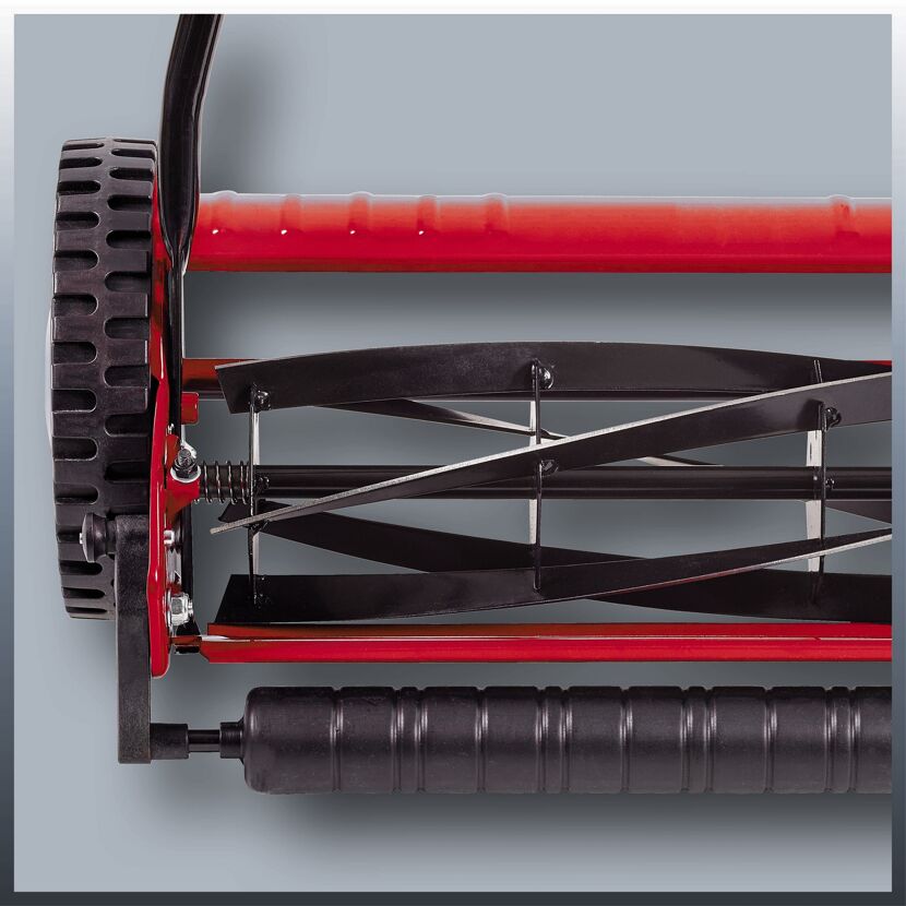 Spindelmäher GC-HM 40, Detailansicht der Spindel