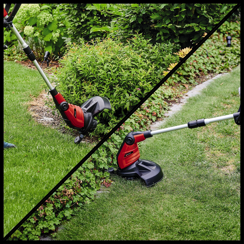 Elektrischer Rasentrimmer GC-ET 4530 im Einsatz
