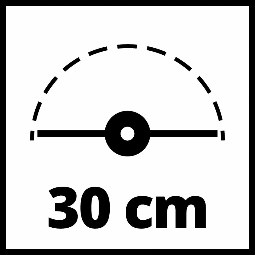 30 cm Schnittkreis