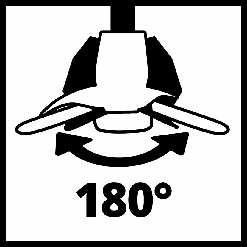 180 Grad drehbarer Trimmerkopf