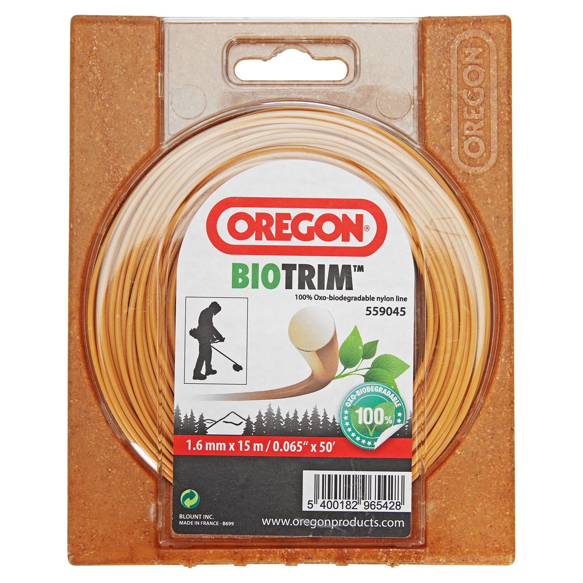 Oregon BioTrim Faden 1,6 mm x 15 m