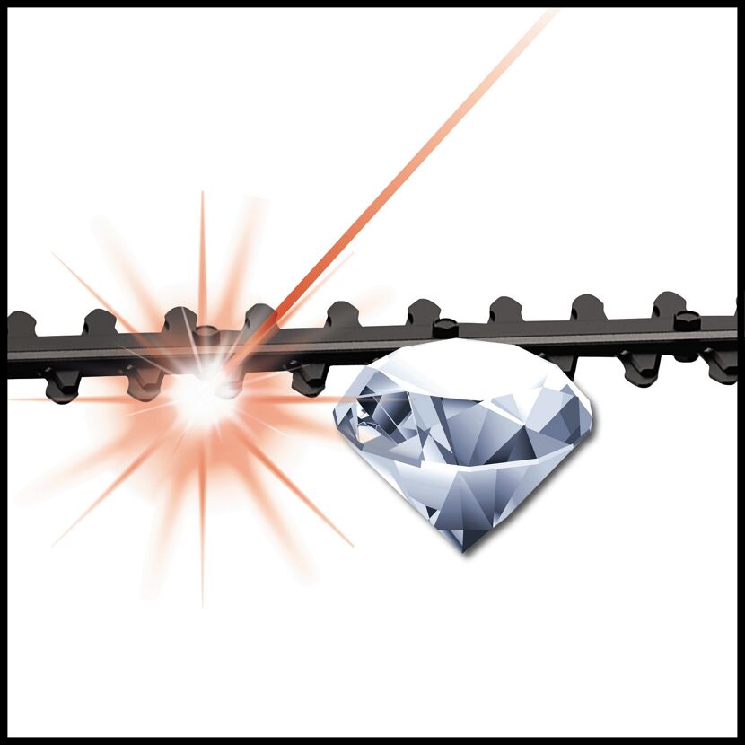 Diamant schleift Heckenschere